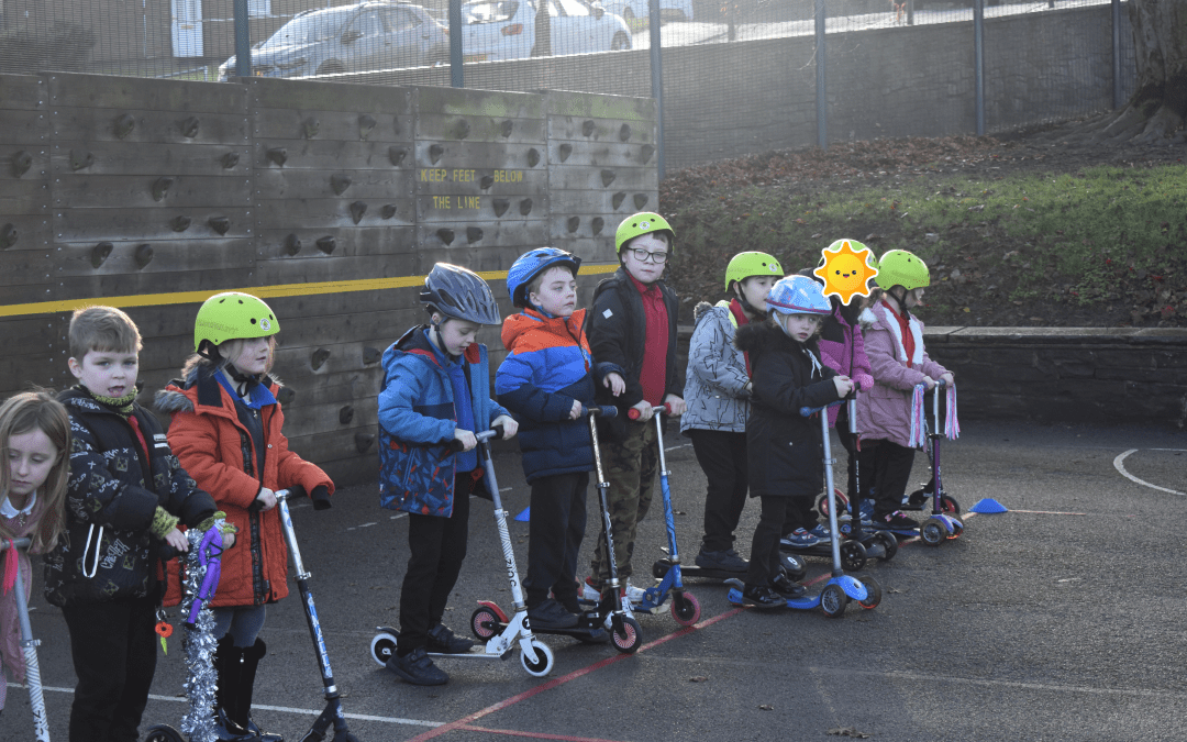 Scooter Skills with Paula from Modeshift Stars.