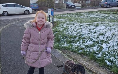 Walk to school selfie!